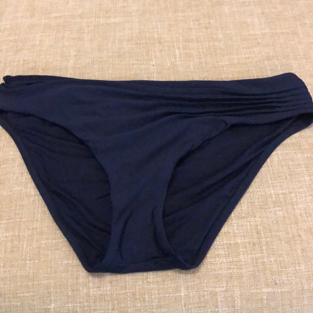 La Perla Anna Club navy bikini bottom size 48/12 NWT